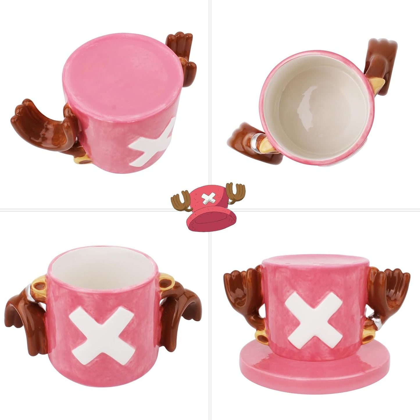 Joy Full Mug Coffee Mug Anime One Piece Fun Coffee Mugs - Ceramic Tea and Milk Cups