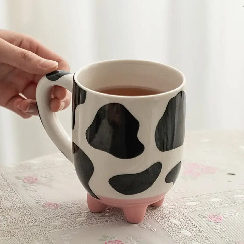 Joy Full Mug Coffee Mug Cow cartoon ceramic water cup coffee cup