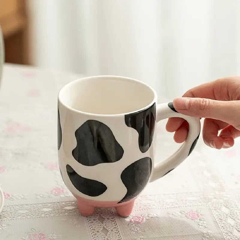 Joy Full Mug Coffee Mug Cow cartoon ceramic water cup coffee cup