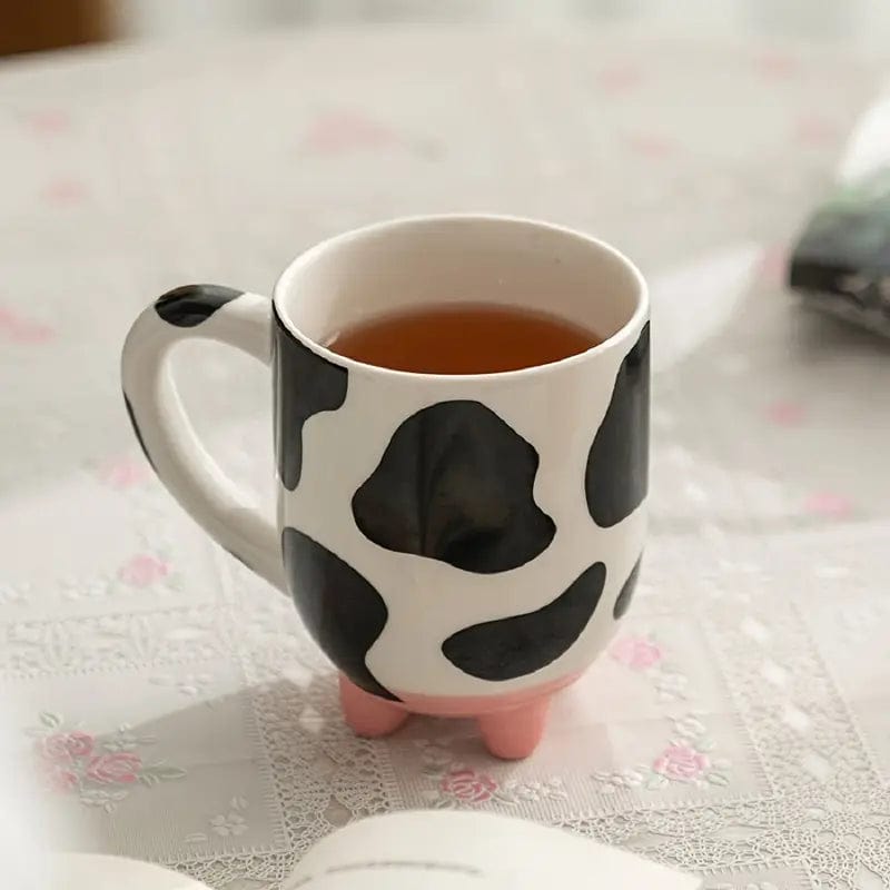 Joy Full Mug Coffee Mug Cow cartoon ceramic water cup coffee cup