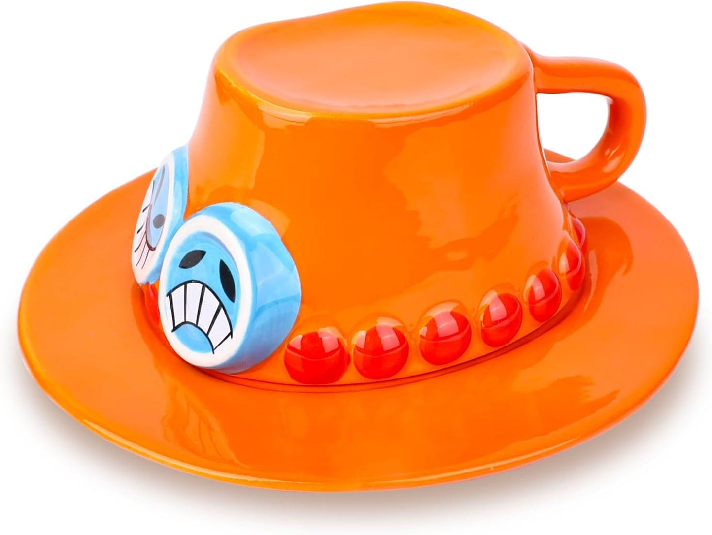 Joy Full Mug Coffee Mug orange Anime One Piece Fun Coffee Mugs - Ceramic Tea and Milk Cups